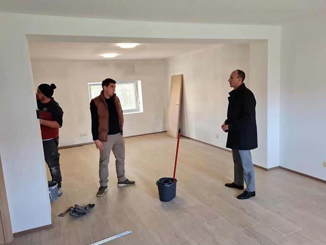 JUčerašnji izgled prostora za ljekarnu...                                                                                                                                                                                                                 